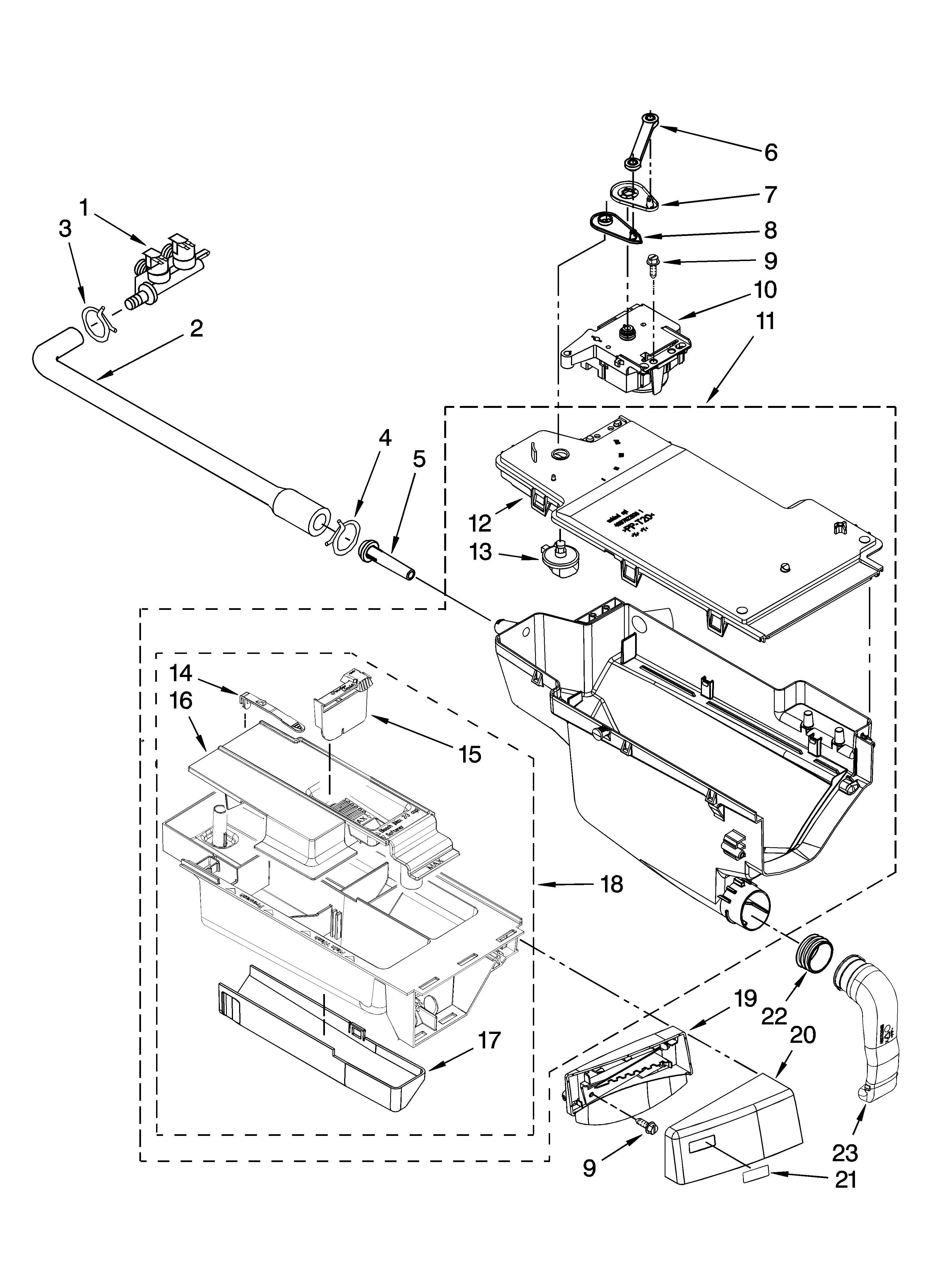 Dispenser parts