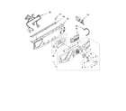 Whirlpool WFW9400SW02 control panel parts diagram