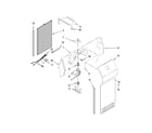 Whirlpool ED5FVAXWL00 air flow parts diagram