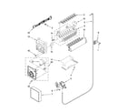 Whirlpool ED5FVAXWL00 icemaker parts diagram