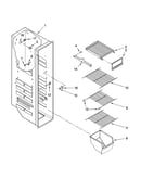 Freezer liner parts