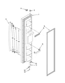 Freezer door parts