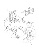 Dispenser front parts