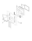 Oven door parts