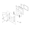 Oven door parts