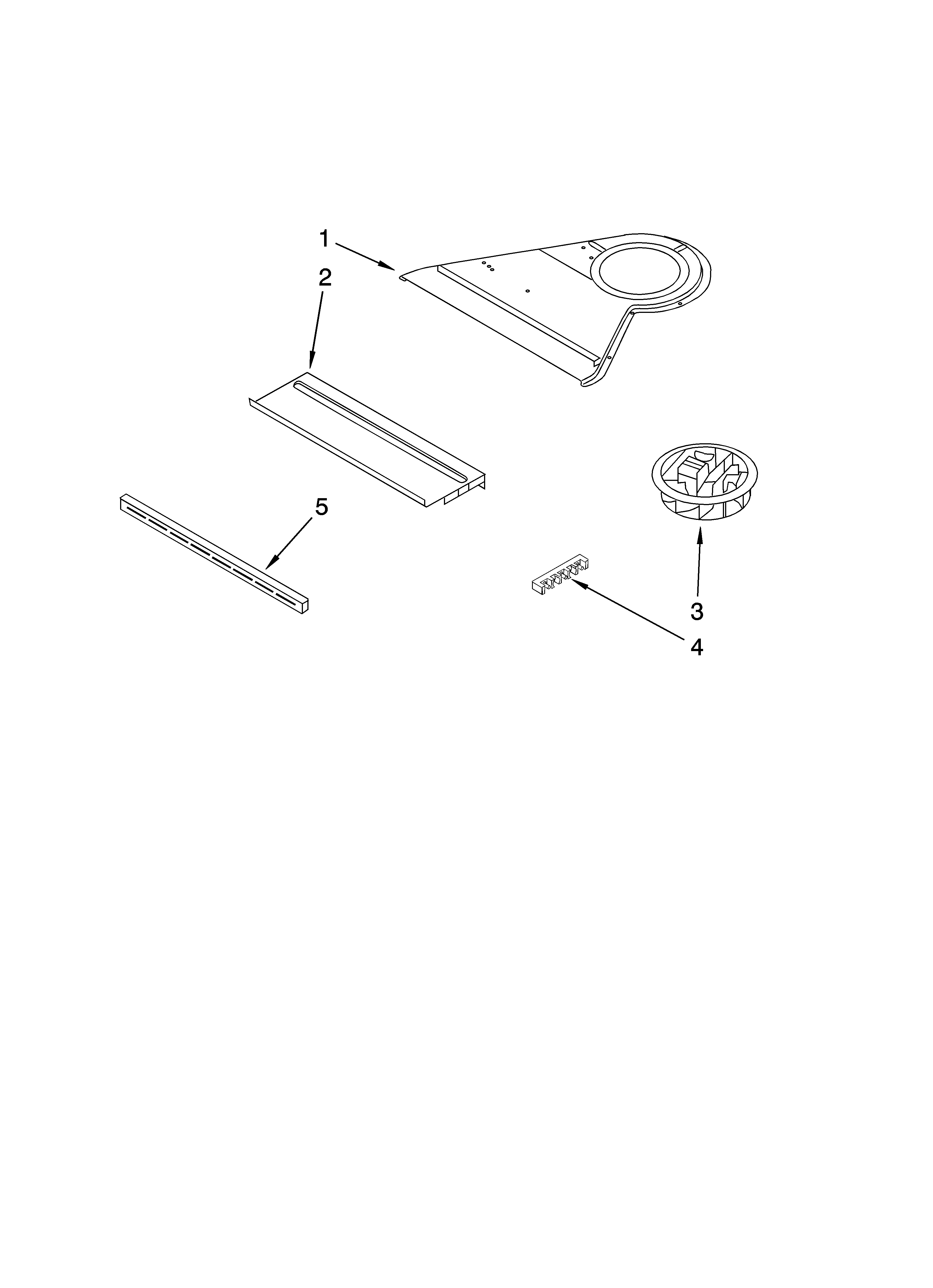 Top venting parts