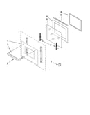 Oven door parts