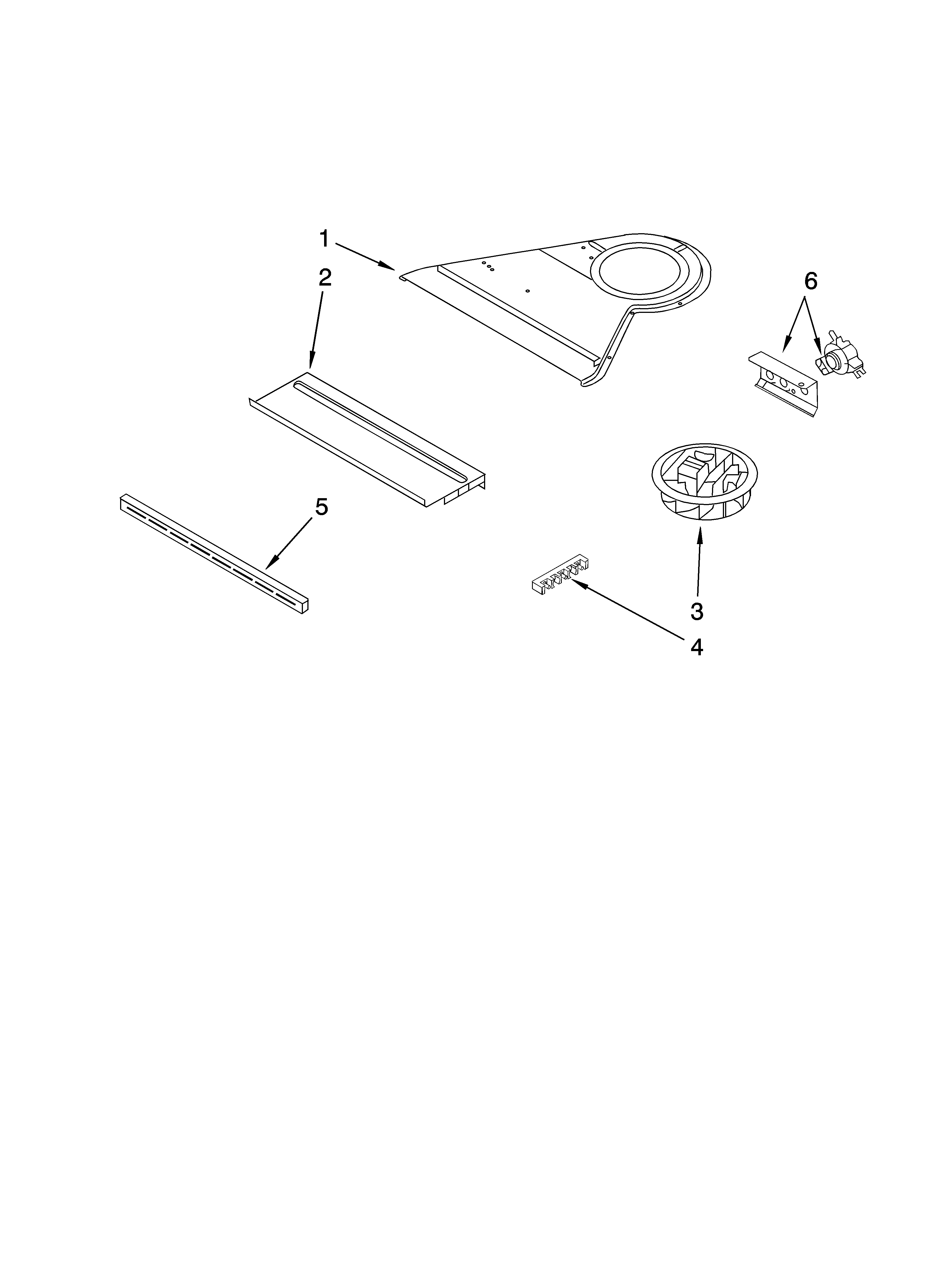 Top venting parts