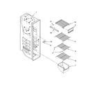 Ikea ID5HHEXVS02 freezer liner parts diagram