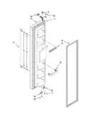 Freezer door parts