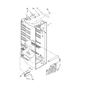 KitchenAid KSRV22FVBL02 refrigerator liner parts diagram