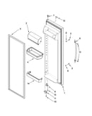 Refrigerator door parts