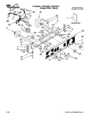 Washer/dryer control panel parts