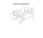 Whirlpool RY160LXTS03 control panel parts diagram