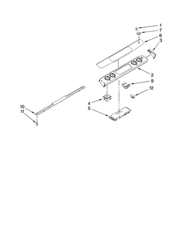 Control panel parts