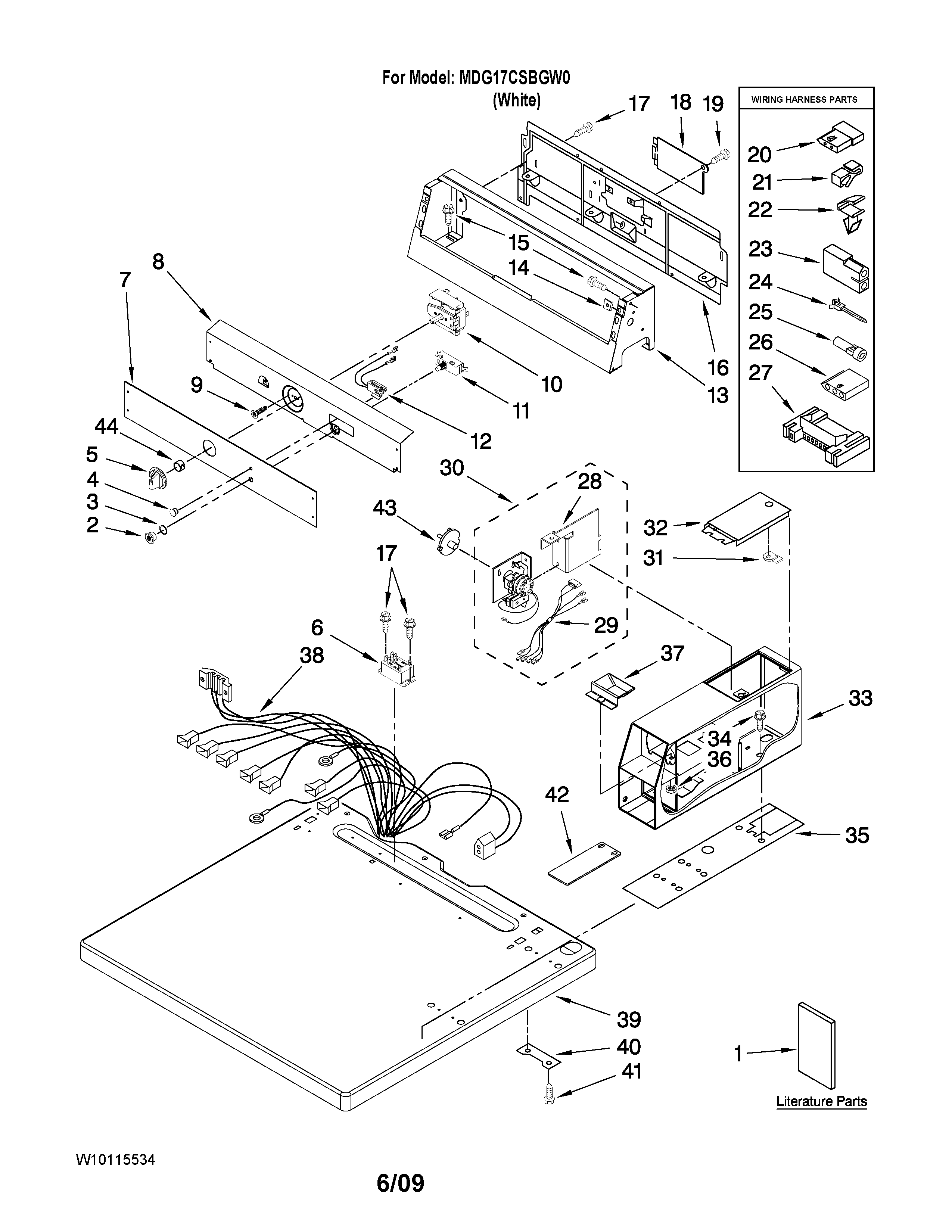 TOP AND CONSOLE PARTS