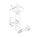 Maytag MSD2550VEB01 refrigerator liner parts diagram