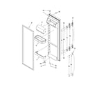 Maytag MSD2550VEU01 refrigerator door parts diagram