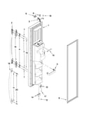 Freezer door parts