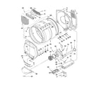 Maytag 3RMED4905TW1 bulkhead parts diagram