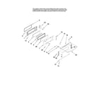 Maytag MER6755AAW25 upper door parts diagram