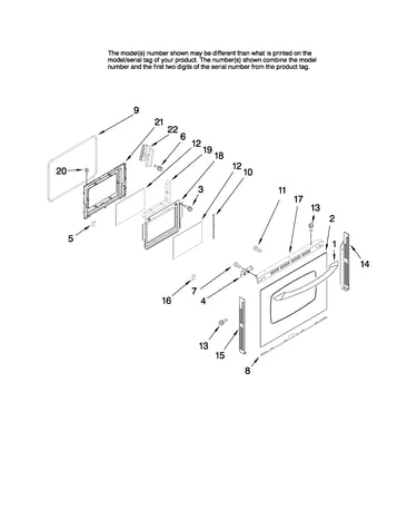 Lower door parts