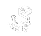 Amana ABB192ZDEW5 freezer liner parts diagram