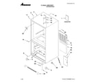 Amana ABB2222FED1 cabinet parts diagram