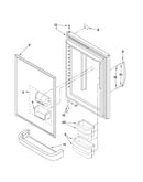 Refrigerator door parts
