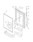 Refrigerator door parts