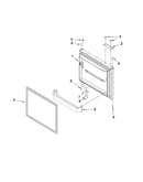 Freezer door parts