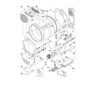 Maytag MEDZ600WR0 bulkhead parts diagram