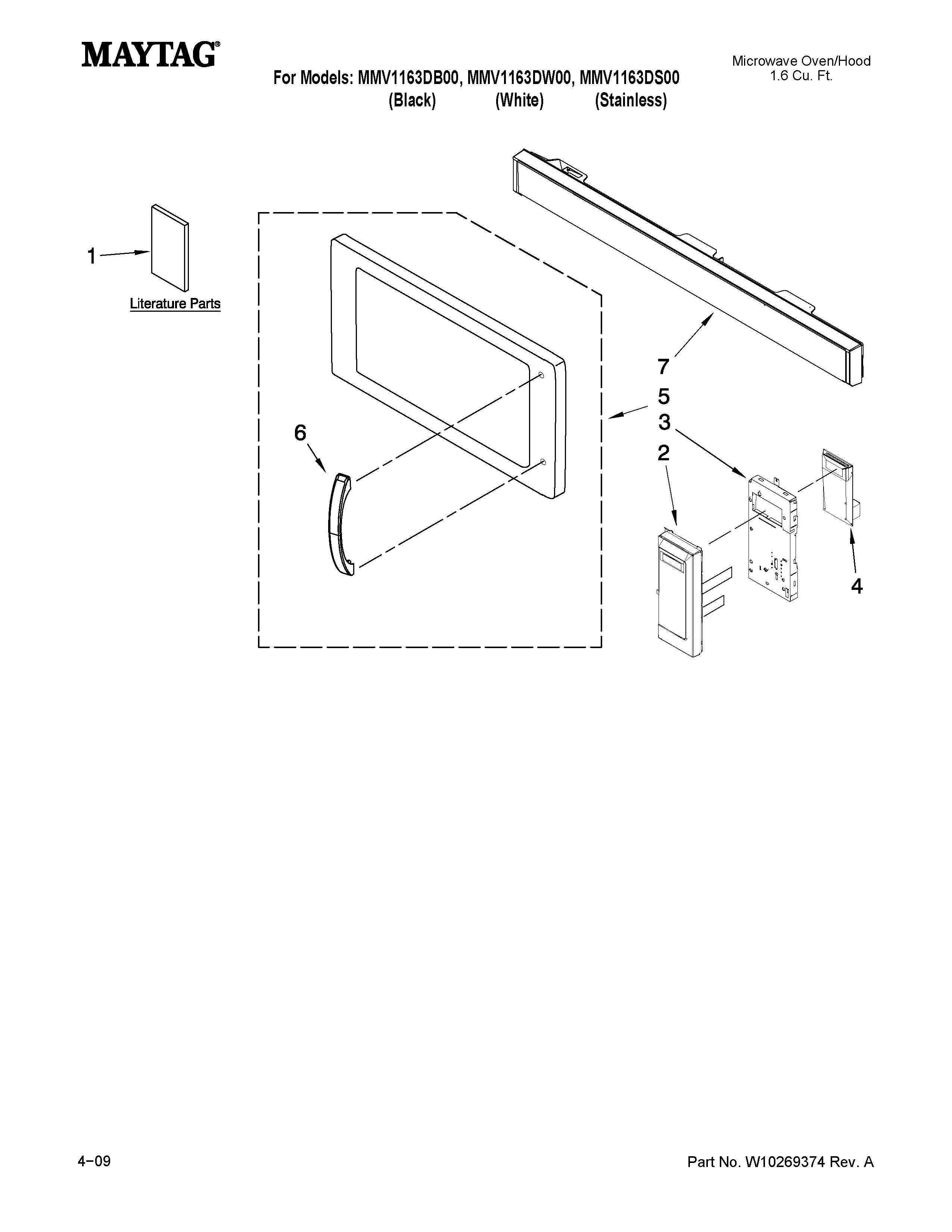 Control panel parts