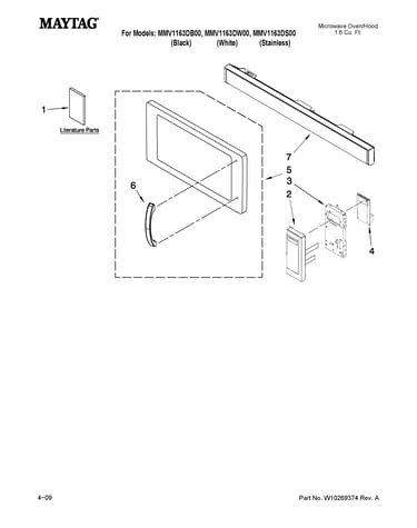 Control panel parts