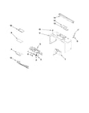 Cabinet and air flow parts