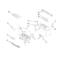 Cabinet and air flow parts