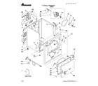 Amana YNED4800VQ1 cabinet parts diagram