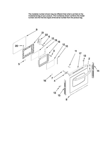 Lower door parts