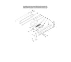 Maytag MER6751AAW24 control panel parts diagram