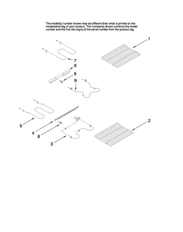 Rack and element parts