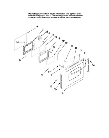 Lower door parts