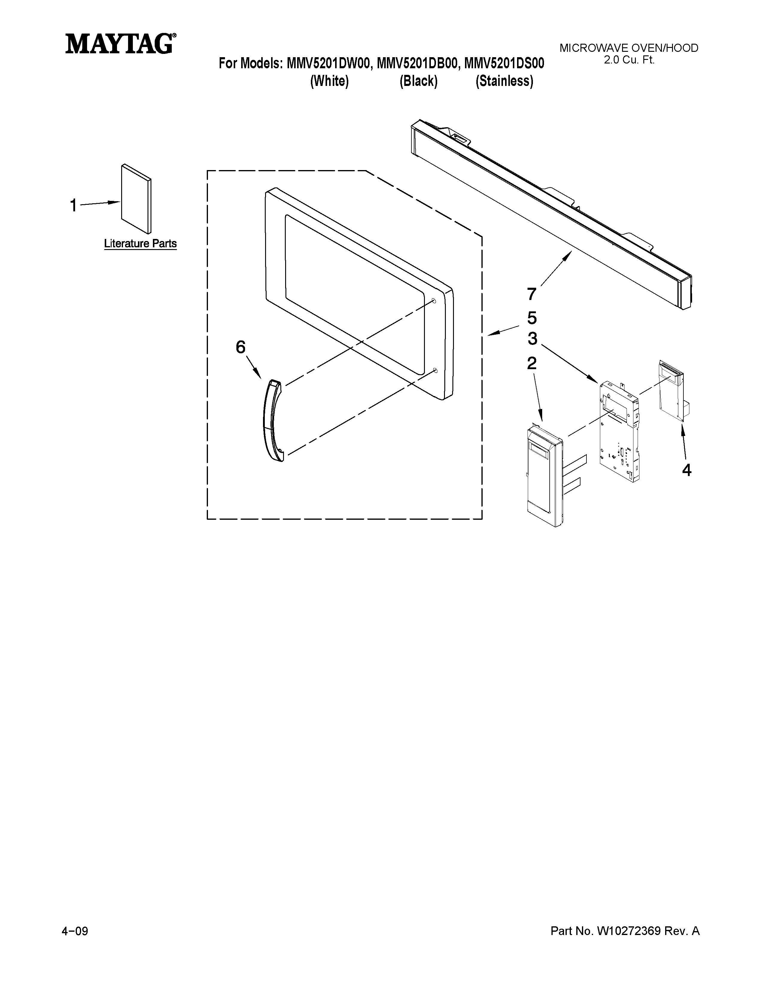 CONTROL PANEL PARTS