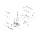 Cabinet and air flow parts