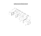 Maytag MER6775BCS17 lower door parts diagram