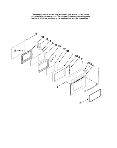 Lower door parts