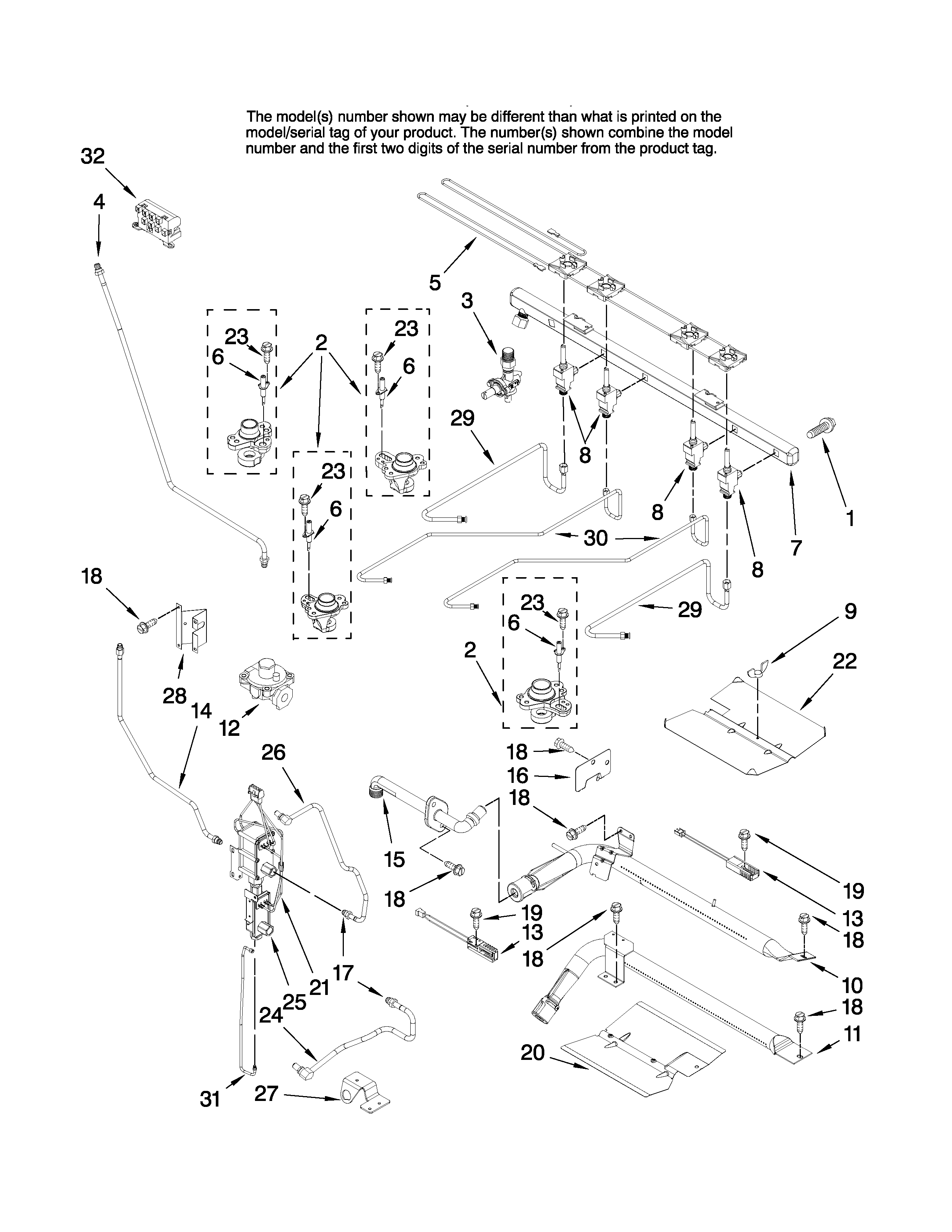 MANIFOLD PARTS