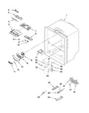 Refrigerator liner parts