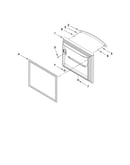 Freezer door parts