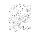 Whirlpool CSP2760TQ2 control panel and separator parts diagram