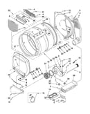 Upper and lower bulkhead parts